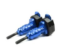 Parachoques Marco de protección contra caídas para Motocicleta Protector Deslizante de carenado Almohadilla Protectora contra choques FZ1 FZ6 FZ8 para Fazer Control Deslizante(Blue-FZ8)