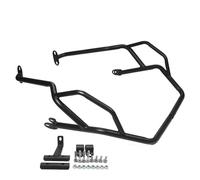 Parachoques moto Para Benelli Para TRK502 Para TRK502X Para TRK 502 X Protector Motor Parachoques Barra Antichoque Carretera Protector Marco Jaula Acrobacias barras choque carretera(Black)