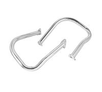 parachoques motocicleta Barras De Carretera Traseras Alforjas Protectores Riel Parachoques Para Indian Para Chief Vintage Para Chieftain 14-19 Para Roadmaster Trasero Defensa protector motor(Chrome)