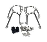 Parachoques Motocicleta para BMW R 1250 LC R1250GS 2019-2023 Protector Motor Motocicleta Barra Tanque Choque Parachoques Carenado Marco Acero Inoxidable Barra Protección Moto(Lower Silver)
