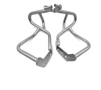 Parachoques motocicletas Protector Motor Delantero Motocicleta Para BMW R1200R R 1200 R 2007 2008 2009 2010 2013 2014 Barra Protectora Choque Para Autopista(Plata)
