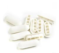 Parachoques para asiento de inodoro compatibles con varias marcas de inodoros que proporcionan amortiguación y protección para prolongar la vida útil y la estabilidad del asiento del inodoro (10