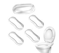 Parachoques para asiento debajo del inodoro - Elegante y elegante, ergonómico, accesorios adhesivos para el hogar, dormitorio de hotel, escuela, multiusos para uso diario, hogar, hotel, dormitorio