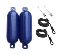 Parachoques para Barco, Guardabarros Inflable Acanalado, fiender ribbeid de Doble, Adecuado para protección de Acoplamiento Marino, yate, velero, Jets, Equipo de Seguridad de Amarre de esquí