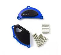 Parachoques Para MT10 FZ10 2015-2023 caja de motor de motocicleta cubierta de estator marco de protección contra choques deslizadores control deslizante(Blue)