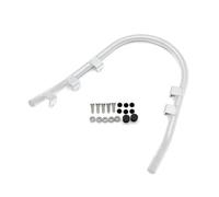Parachoques Para Para Vespa Para Sprint 150 Para Primavera 2014-2022 Soporte Portaequipaje Riel Protección Delantero Barra Protector Contra CaíDas Parachoques(Chrome)