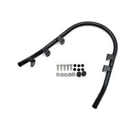 Parachoques Para Para Vespa Para Sprint 150 Para Primavera 2014-2022 Soporte Portaequipaje Riel Protección Delantero Barra Protector Contra CaíDas Parachoques(Negro)
