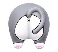 Parachoques para pomo de puerta, protector de pared para tope de puerta,3 adhesivos para tope de parachoques para manija de con forma de gato lindo - Estudiar la lectura reduce el ruido protect