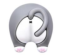 Parachoques para pomo de puerta, protector de pared para tope de puerta,3 adhesivos para tope de parachoques para manija de con forma de gato lindo | Estudiar la lectura reduce el ruido protect