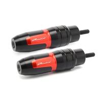 Parachoques para Suzuki Bandit GSF 1250 S 1250 1200 250 400 650 GSX650F protección contra caídas de Motocicleta Deslizador de Escape Almohadilla Deslizante Control Deslizante(Red7)