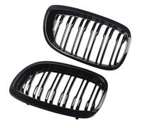 Parachoques Parrilla Malla Compatible Con Serie 3 E46 2002 2003 2004 2005 2006 51137064317 Parrilla Riñón Parachoques Delantero Doble Línea Parrilla Superio Parachoques Delantero