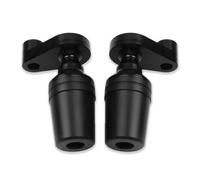 Parachoques Protección contra caídas Marco Deslizante Protector de carenado para YZF-R1 2004-2008 Control Deslizante(Black)