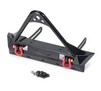 Parachoques RC Compatible con Axial para SCX10 para II 90046 para Traxxas para TRX4 Parachoques Delantero Metálico De Repuesto Gancho Remolque para Coche RC Crawler 1/10