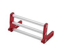 Parachoques RC Compatible con Axial para SCX10 para Traxxas para TRX4 1/10 RC Crawler Vehículo Piezas De Actualización Accesorios Parachoques Delantero De Metal para Universal(Red)