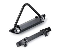 Parachoques RC Compatible con Axial para SCX24 90081 para Deadbolt 1/24 RC Mejora De Coche De Orugas Y Camión Piezas Parachoques Delantero Y Trasero De Aleación De Aluminio