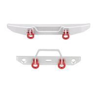 Parachoques RC Compatible con Axial para SCX24 AXI00005 para Gladiator Piezas De Mejora para Coche RC Crawler 1/24, Parachoques Delantero Y Trasero Gancho Remolque