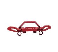 Parachoques RC Compatible con HBToys ZP1001 ZP1002 ZP1003 ZP1004 Parachoques Delantero Metálico para Coche RC Crawler 1/10, Piezas Y Accesorios(Red)