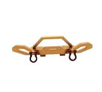 Parachoques RC Compatible con HBToys ZP1001 ZP1002 ZP1003 ZP1004 Parachoques Delantero Metálico para Coche RC Crawler 1/10, Piezas Y Accesorios(Yellow)