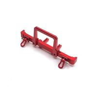 Parachoques RC Compatible con HuangBoToys ZP1001 ZP1002 ZP1003 ZP1004 Piezas De Coche RC 1/10, Mejora De Metal, Accesorios De Parachoques Modificados(Red)