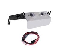 Parachoques RC Compatible con MN D90 para MN-90 MN99S RC Car Upgrade Parts Protector Delantero Parachoques Armadura Protección Accesorios De Luz