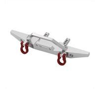 Parachoques RC Compatible con MN para MN128 para Wrangler 1/12 Coche Teledirigido Modificación De Mejora Accesorios Parachoques Delantero Metálico