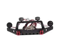 Parachoques RC Compatible con Traxxas TRX4 para Defender para Axial SCX10 II III 90046 90047 1/10 RC Piezas Actualización Parachoques Trasero Delantero Metal