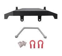 Parachoques Rc Crawler compatible con WPL C14 C24 C24-1 1/16 Rc Crawler Bumper Piezas de actualización de parachoques delantero de metal Accesorios