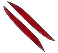 parachoques reflector Compatible Con Tesla Para Model X 2016 2017 2018 2019 2020 2021 2022 2023 2 Reflectores De Freno Para Parachoques Izquierdo Y Derecho 1034342-00-C.