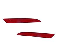 Parachoques Reflectors Compatible Con Mazda Para 3 2011 2012 2013 2014 2015 Reflector De Parachoques Trasero De Coche Tira De Advertencia De Lente Roja OEM:BFF4515L0AF BFF4515M0AF
