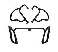 Parachoques Superior E Inferior Protector De Motor Carretera Para Suzuki V-storm DL250 VStorm DL 250 2016-2020 Freeway Crash Bar(Negro)