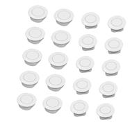 Parachoques - Tapa universal para el orificio del sensor de la mayoría de vehículos con protección de goma para mejorar la apariencia, cubierta de orificio de lente del parachoques del vehículo