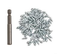 Parachoques transparentes de la goma de silicona para los muebles de | Picos de neumáticos, nieve para tachuelas, clavos antideslizantes, agarres de hielo, tracción de invierno (9 mm