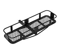 Parachoques Trasero de Metal con Portabicicletas para SCX10 | Diseño de metal duradero, soldadura manual, resistente a la corrosión, apto para coches RC 1/10.