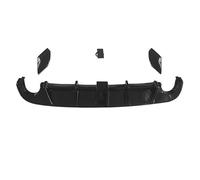 Parachoques trasero del coche difusor inferior alerón divisor cuerpo Compatible con VW Golf MK6 TSI TDI GTD 2008-2013(TDI Bright Black)
