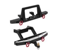 Parachoques trasero delantero de aluminio CNC para actualización de orugas RC 1/18 Compatible con 4M-41(Both)