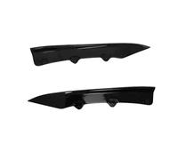 Parachoques trasero Difusor 2 Uds Para Serie 3 Para MSport F30 320d 325i 330i 330d 340i 2012-2019 Accesorios Divisores Lateral Parachoques Trasero Coche Faldón trasero(Gloss Black)