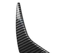 Parachoques trasero Difusor Para 5 Series I5 G60 Para MSport 2024-2025 Lateral Parachoques Embellecedor Ventilación Aire Con Apariencia Divisor Canard Faldón trasero(Aspecto de fibra de carbono.)