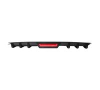 Parachoques trasero Difusor Para Chrysler 300C Para SRT8 Coche Negro Difusor Parachoques Trasero Labio Con Luz Trasera Freno Divisor Alerón Kit Labio Aleta Tiburón