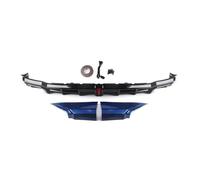 Parachoques trasero Difusor Para Civic 11th 2022-2025 Para Difusor Parachoques Trasero Labio Con Luz Freno LED Alerón Lateral Maletero Cubierta Esquina Divisoria Faldón trasero(Flash Blue)