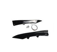 Parachoques trasero Difusor Para F30 3 Series 318i 318d 320d 325i 330i 330d 340i Para MPack 2012-2019 Difusor Parachoques Trasero Divisor Lateral Trim Bodykits Tuning Faldón trasero