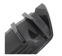 Parachoques Trasero Difusor para Ford para Mustang GT para EcoBoost S650 para Coupe 2024 2025 Parachoques Trasero Coche Difusor Labio Alerón Divisor(A Glossy Black)