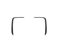 Parachoques trasero Difusor Para Para X3 Para G01 Para LCI Para MSport 22-24 Parachoques Trasero Lateral Alerón Ventilación Embellecedor Con Apariencia Divisores Maletero Faldón(2x Gloss Black C)