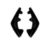 Parachoques trasero Difusor Para Serie 1 F20 F21 Para LCI Para MSport 15-19 Difusor Parachoques Trasero Cubierta Alerón Lateral Divisor Inferior Faldón trasero(Glossy Black)