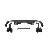 Parachoques Trasero Difusor para X3 20d M40i G01 2019-2021 Difusor De Parachoques Trasero con Alerón Y Cuatro Salidas Escape