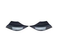 Parachoques Trasero, Divisores Laterales Alerones Y Guardabarros, Decoración 2 Unidades para Clase A W176, A180, A200, A250 2013-2018(Fibra de Carbon)