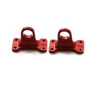 Parachoques Trasero Gancho Remolque Para Land Para Rover Difusor | Para Defender 110 2020 2021 Accesorios Cubierta Metal Gancho Remolque Hierro Aleación Aluminio Rescate(Red 2pcs)