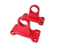 Parachoques Trasero Gancho Remolque Para Land Para Rover Difusor | Para Defender 2020-2025 90/110/130 Par Anillo Remolque Con Gancho Remolque Aleación Acero Resistente(1 SET RED)