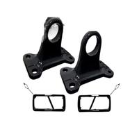 Parachoques Trasero Gancho Remolque Parachoques Para Land Difusor | Para Rover Para Defender 90 110 2020-2024 Aleación Gancho Remolque Coche Parachoques Anillos En D Remolque Trasero(Negro)