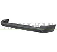 PARACHOQUES TRASERO NEGRO GOFRADO-CON ORIFICIOS PDC+SOPORTES-CON TRAZAS DE AS...