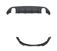 Parachoques Trasero Protectora Para Dodge Para Cargador Para SRT R/T | Para Scat 2015-2023 Difusor Trasero Piezas Modificación Separador Labios Parachoques Delantero(Negro mate)